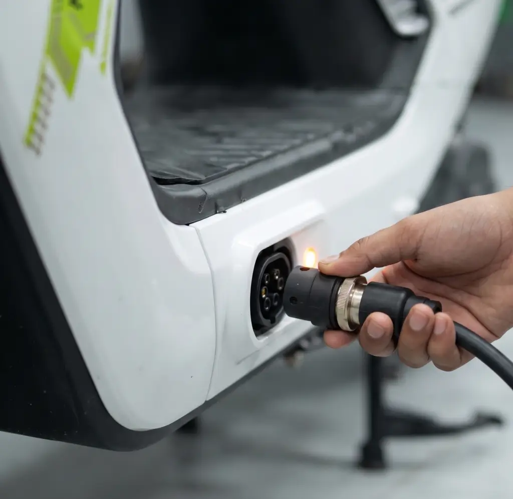 Electric scooty battery health