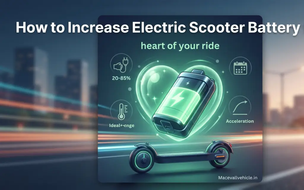 How to increase electric scooter battery life