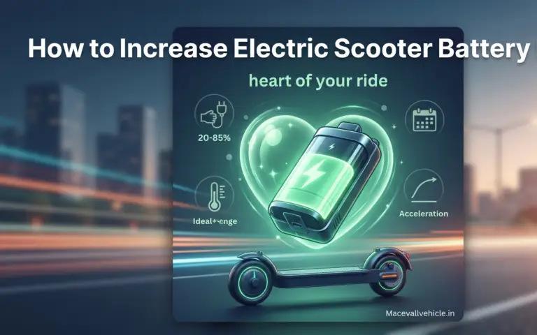 How to increase electric scooter battery life