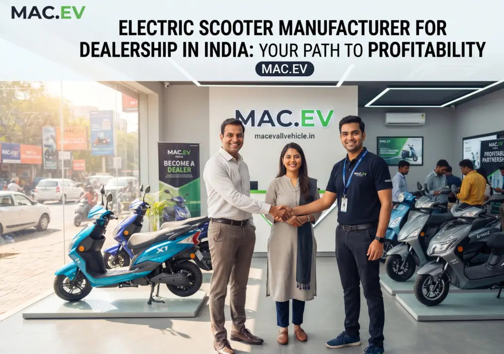 Electric scooter Manufacturer for Dealership In india